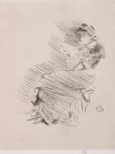 雷丁，1879年。 作者 詹姆斯·阿博特·麦克尼尔·惠斯勒