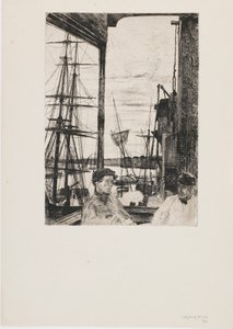 罗瑟希特，1860年。 作者 詹姆斯·阿博特·麦克尼尔·惠斯勒