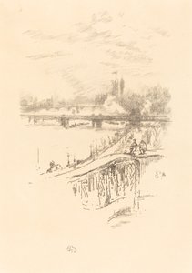 萨沃伊鸽子，1896年。 作者 詹姆斯·阿博特·麦克尼尔·惠斯勒