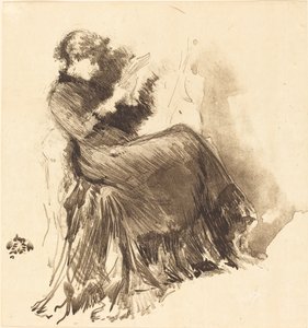 研究，1878年。 作者 詹姆斯·阿博特·麦克尼尔·惠斯勒