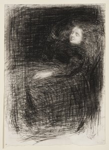 为“卧铺者”研究，1863年 作者 詹姆斯·阿博特·麦克尼尔·惠斯勒