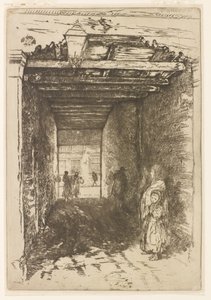 乞丐》，1879-1880。 作者 詹姆斯·阿博特·麦克尼尔·惠斯勒