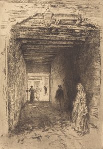乞丐们，1879年至1880年。 作者 詹姆斯·阿博特·麦克尼尔·惠斯勒