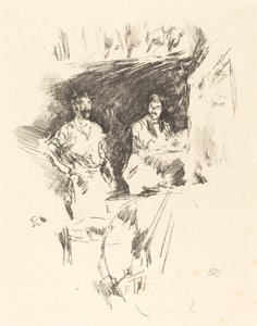 兄弟们，18951896年。 作者 詹姆斯·阿博特·麦克尼尔·惠斯勒