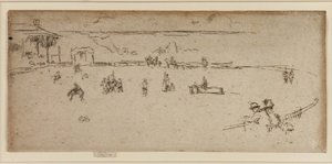 龅牙马》，《狂野西部》，1887年。 作者 詹姆斯·阿博特·麦克尼尔·惠斯勒