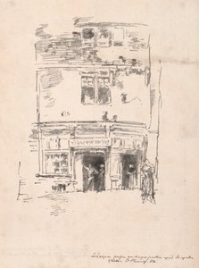 钟表匠，Paimpol，1893年。 作者 詹姆斯·阿博特·麦克尼尔·惠斯勒