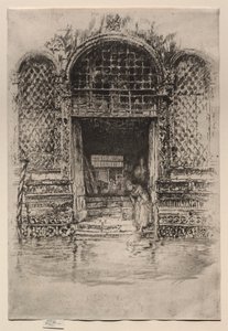 门道，1880年。 作者 詹姆斯·阿博特·麦克尼尔·惠斯勒