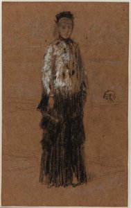 埃尔曼大衣，1870-1873。 作者 詹姆斯·阿博特·麦克尼尔·惠斯勒