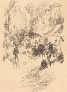 展览会，18951896。 作者 詹姆斯·阿博特·麦克尼尔·惠斯勒