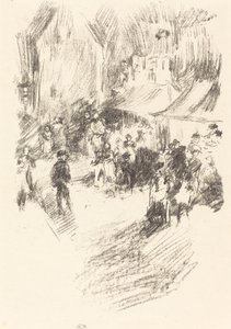展览会，1895年至1896年。 作者 詹姆斯·阿博特·麦克尼尔·惠斯勒