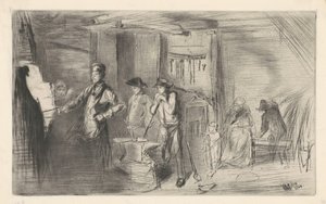 堡垒，1861年。 作者 詹姆斯·阿博特·麦克尼尔·惠斯勒