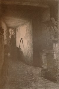 厨房，1858年，1904年 作者 詹姆斯·阿博特·麦克尼尔·惠斯勒