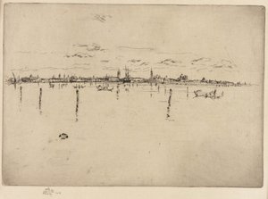 小威尼斯》，1879-1880。 作者 詹姆斯·阿博特·麦克尼尔·惠斯勒