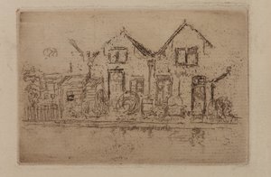 小轮车夫》，1884年。 作者 詹姆斯·阿博特·麦克尼尔·惠斯勒