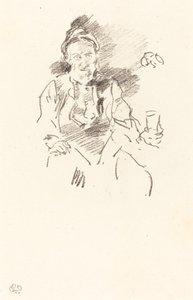 史密斯大师》，1895年。 作者 詹姆斯·阿博特·麦克尼尔·惠斯勒
