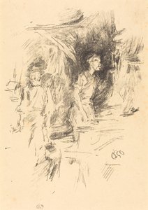 老史密斯的故事》，1895年。 作者 詹姆斯·阿博特·麦克尼尔·惠斯勒