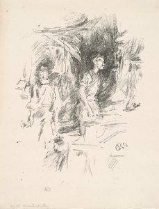 老史密斯的故事》，1895年。 作者 詹姆斯·阿博特·麦克尼尔·惠斯勒