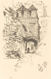 牧师之家，鲁昂，18941895。 作者 詹姆斯·阿博特·麦克尼尔·惠斯勒