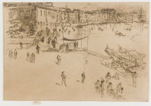 里瓦》，第2期，1879-1880。 作者 詹姆斯·阿博特·麦克尼尔·惠斯勒