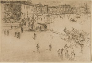 里瓦》，第2期，1879-1880。 作者 詹姆斯·阿博特·麦克尼尔·惠斯勒