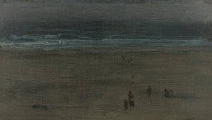 海与沙》，1884年。 作者 詹姆斯·阿博特·麦克尼尔·惠斯勒