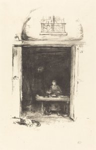 史密斯，《龙的传人》，1894年。 作者 詹姆斯·阿博特·麦克尼尔·惠斯勒