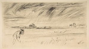 1861年的暴风雨。 作者 詹姆斯·阿博特·麦克尼尔·惠斯勒
