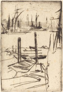 小池，18761878。 作者 詹姆斯·阿博特·麦克尼尔·惠斯勒