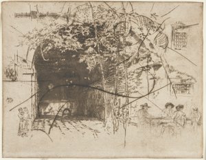 渡口》，第2期，1879-1880。 作者 詹姆斯·阿博特·麦克尼尔·惠斯勒