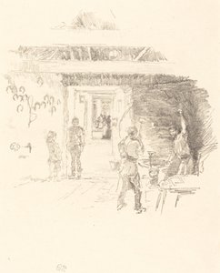 轮胎工匠》，1890年。 作者 詹姆斯·阿博特·麦克尼尔·惠斯勒