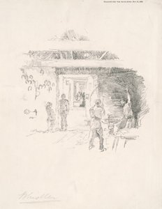 轮胎工匠》，1890年。 作者 詹姆斯·阿博特·麦克尼尔·惠斯勒