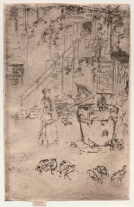火鸡。 作者 詹姆斯·阿博特·麦克尼尔·惠斯勒