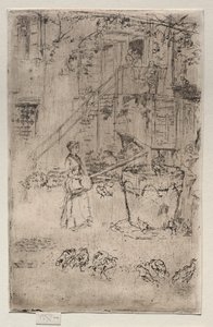 土耳其，1886年。 作者 詹姆斯·阿博特·麦克尼尔·惠斯勒