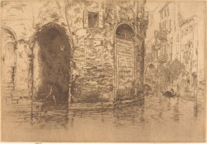 两个门洞，约1879年至1880年。 作者 詹姆斯·阿博特·麦克尼尔·惠斯勒