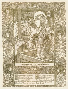 圣诞颂歌的设计》，约1898年 作者 詹姆斯·艾伦·邓肯