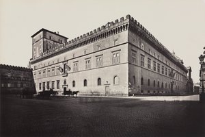 威尼斯宫，约1870年代。