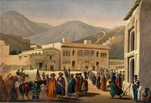 喀布尔城内的巴拉希萨尔》，约1840年，1901年