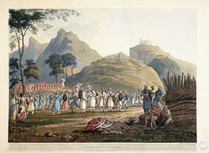 Ghoorkas的集会，1820年