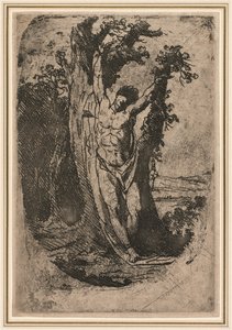圣塞巴斯蒂安（Saint Sebastian），约1776年。 作者 詹姆斯·巴里