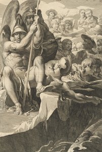天使卫士》，约1802年。 作者 詹姆斯·巴里
