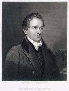 罗伯特杨海恩（1791-1841）由Henry Bryan Hall（1808-84）刻