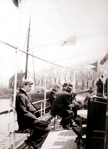 船上乘客，布罗克，荷兰，1898年。