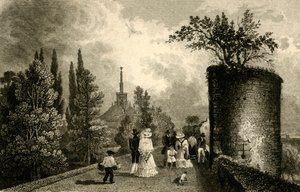Danejohn Hill, Canterbury, Kent", 1829年。  