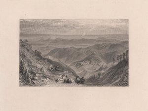 来自 Landour 的 Mussooree 和 Dhoon