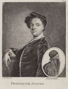 Christian Friedrich Zincke，德国微型画家（蚀刻）