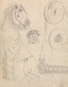 凯夫拉·亚苏斯与马匹和仪式设备 作者 詹姆斯·布鲁斯