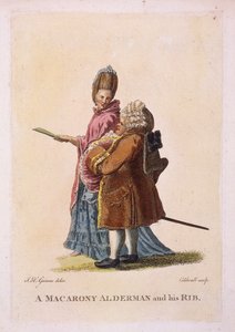 一个马卡洛尼市议员和他的肋骨》，约1770年