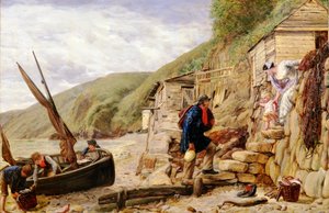欢迎，Bonny船！ 1856年，北德文郡克洛韦利的渔夫回归现场