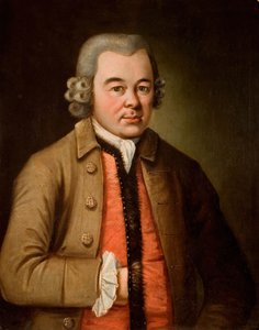 克里斯托弗-富勒的肖像，1786年，1750-1780。 作者 詹姆斯·科尔曼