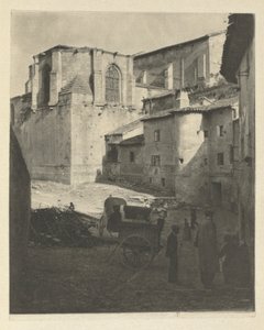 摄影机工作：老教堂-布尔戈斯，1914年。 作者 詹姆斯·克雷格·安南